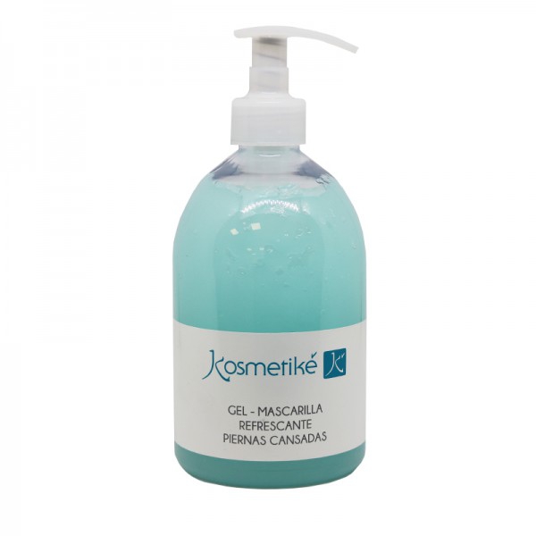 Gel - Mascarilla Refrescante Piernas Cansadas Kosmetiké Profesional 500 cc: Ideal Tratamientos Circulatorios Gel - Mascarilla Refrescante Piernas Cansadas Kosmetiké Profesional 500 cc: Ideal Tratamientos Circulatorios